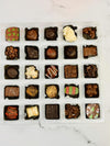 Assorted Homemade Chocolate Advent Calendar