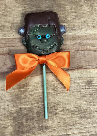 Milk Chocolate Frankenstein Lollipop