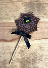 Milk Chocolate Spiderweb Lollipop