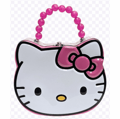Hello Kitty Head Shape Tin Purse
