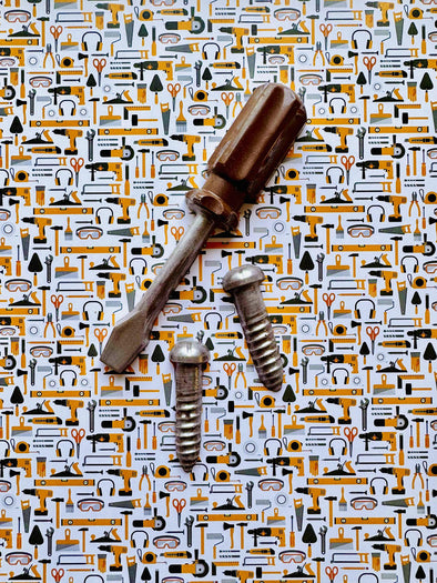 Chocolate Screw Driver w/ screws - large