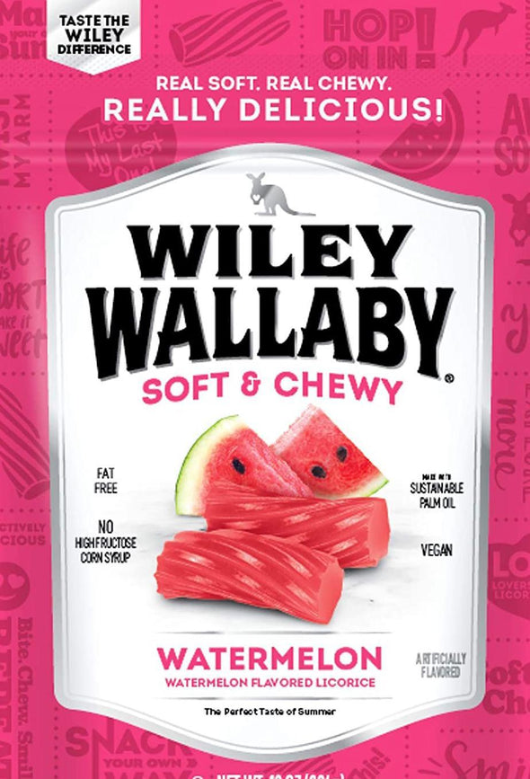 Wiley Wallaby Watermelon Licorice