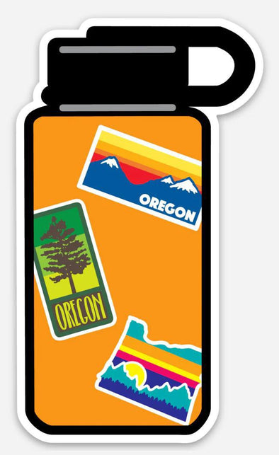 Oregon Water Bottle Sticker