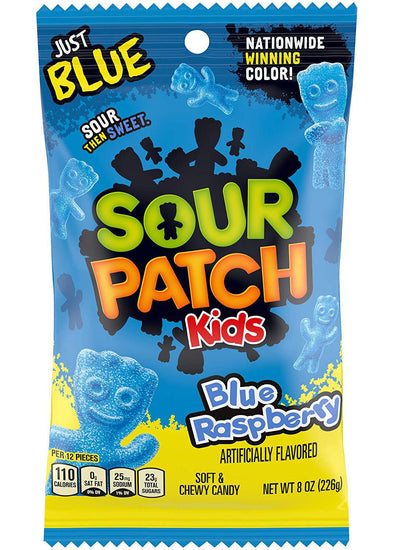 Sour Patch Kids Blue Raspberry  8oz Bag