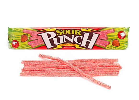 Sour Punch Strawberry Straws
