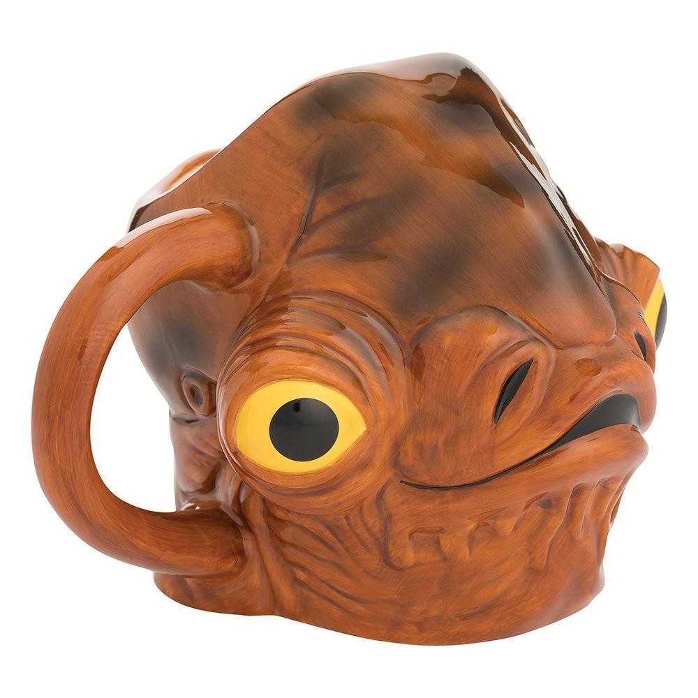 Star Wars Admiral Ackbar 20oz. Premium Sculpted Mug – Bruce's Candy Kitchen