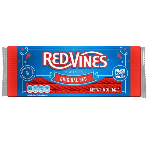 Red Vines Original Red Licorice Candy Twists