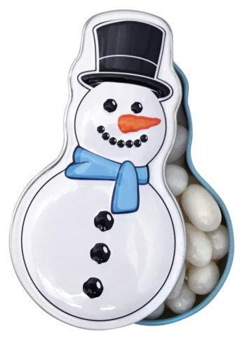 Snowman Poop Tin