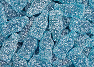Sour Blue Cola Bottles