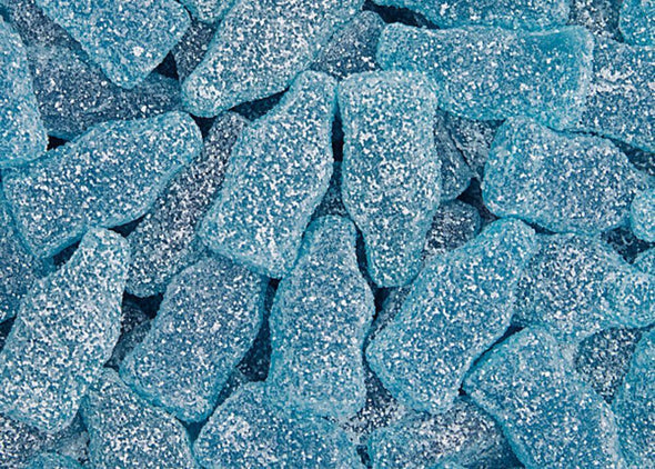 Sour Blue Cola Bottles