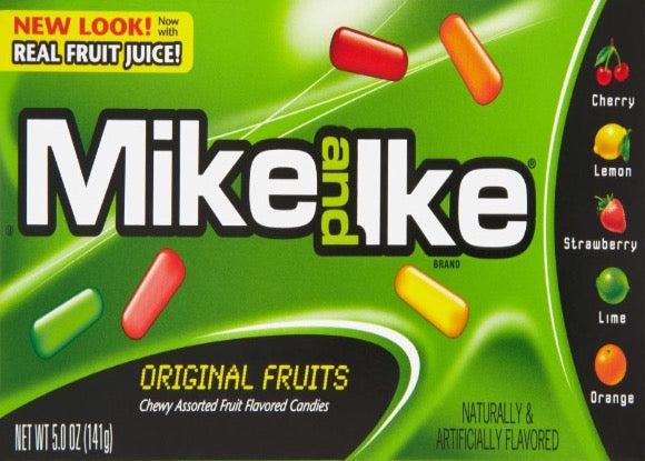 Mike and Ike Original Fruits Theater Box