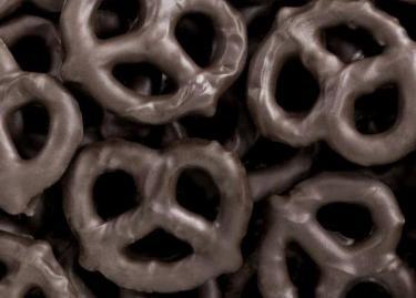 Dark Chocolate Covered Pretzels