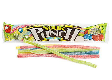 Sour Punch Rainbow Straws