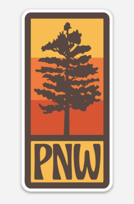 Lone Pine PNW Sticker