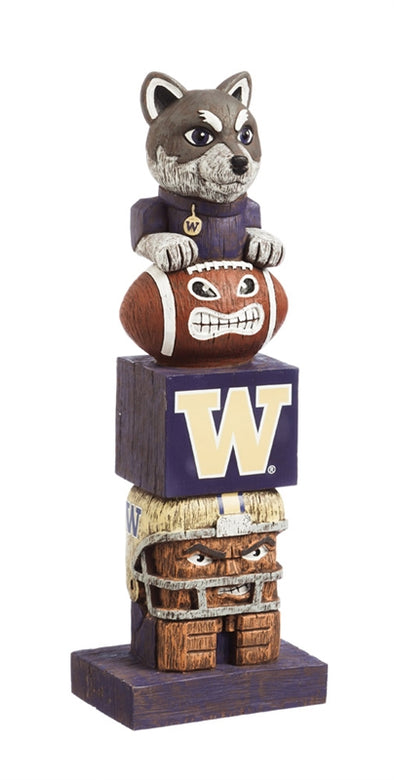 University of Washington Huskies Tiki Totem Pole