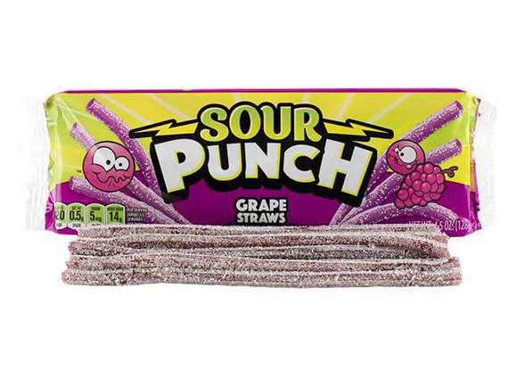 Sour Punch Straws- Grape24