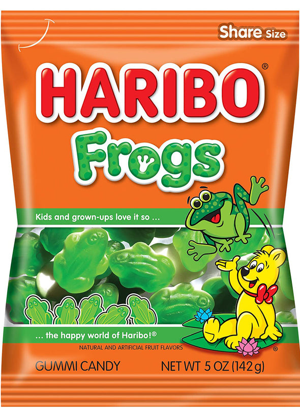 Haribo Gummi Frogs 5oz Bag