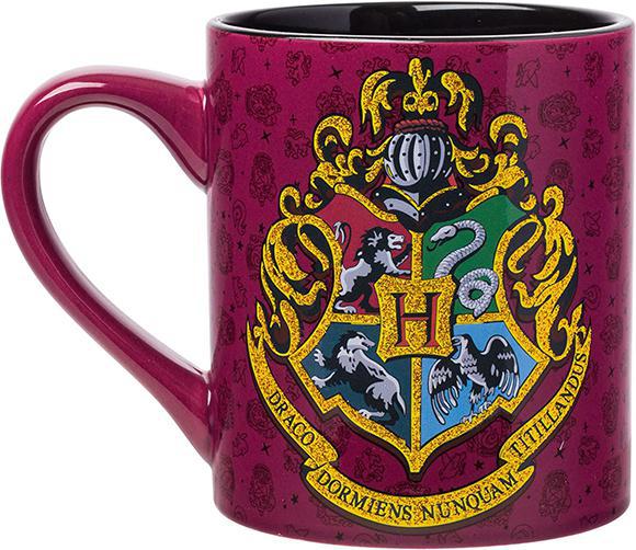 Harry Potter Glitter Crest Mug 14oz