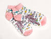 Adult Taffy Pieces Ankle/Crew Socks