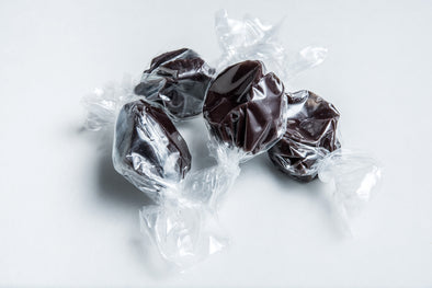 Licorice Sea Salt Caramels