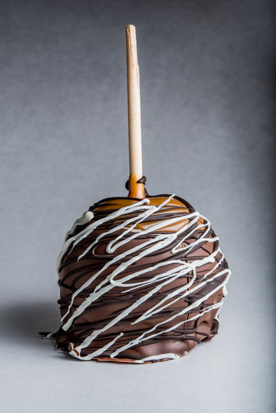 Triple Chocolate Caramel Apple