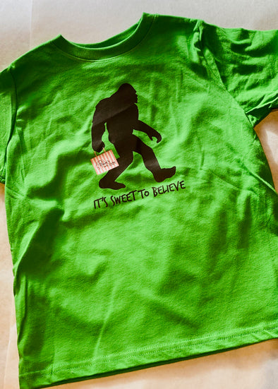 Bruce's Bigfoot T-shirt Toddler Sizes