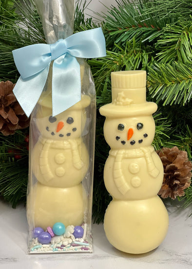 Solid Chocolate Snowman