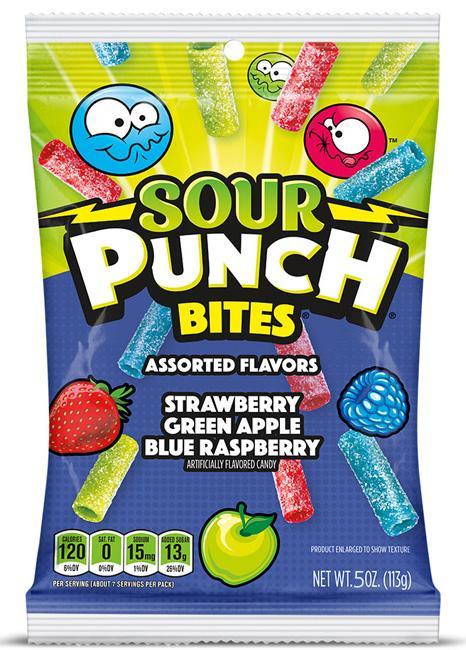 Sour Punch Bites Assorted 5oz Bag