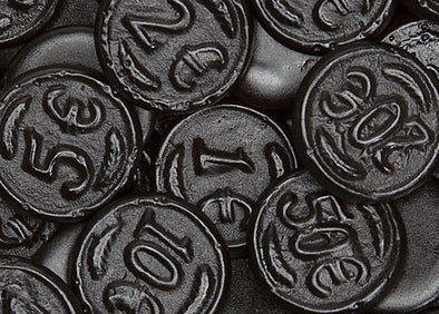 Licorice Coins