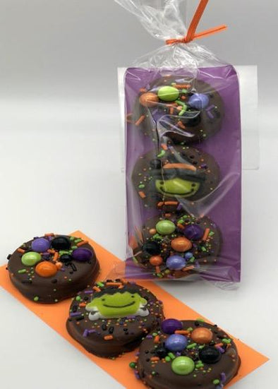 Halloween Chocolate Covered Oreos