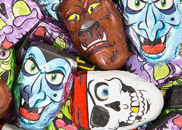 Milk Chocolate Foil Wrapped Monsters