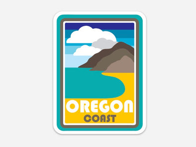 Oregon Coast-The Beach Sticker
