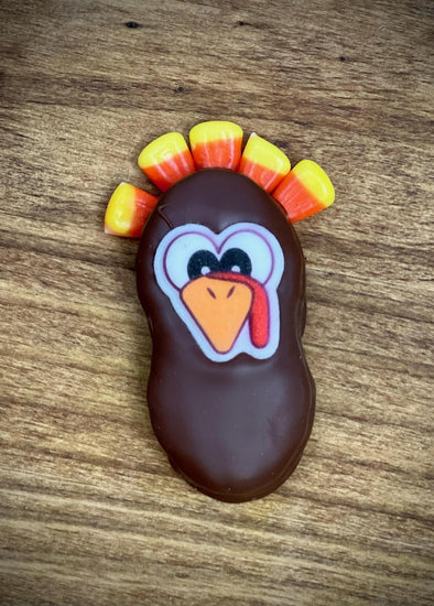 Nutter Butter Cookie Turkeys