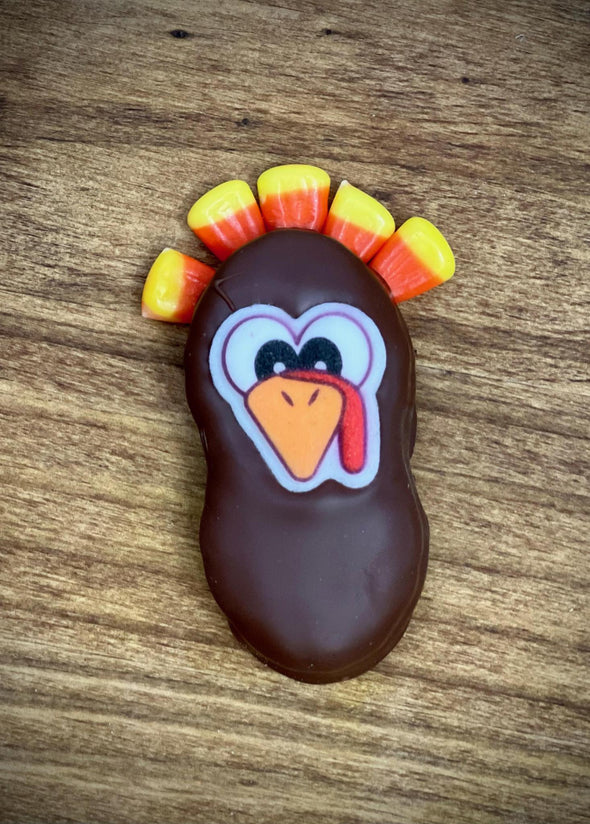Nutter Butter Cookie Turkeys